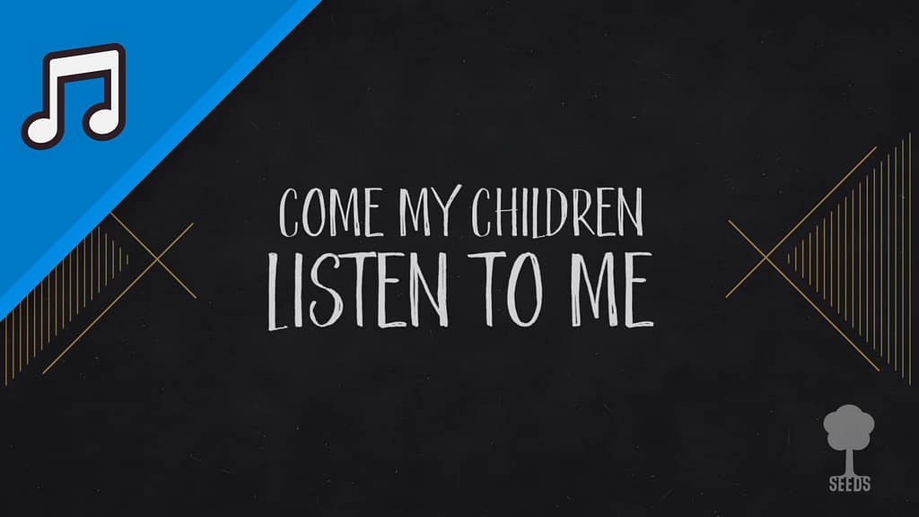 Listen To Me Kids Worship Video for Kids Instrumental