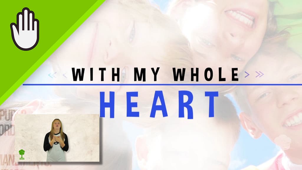 Your Word In My Heart Kids Worship Video for Kids Hand Motions