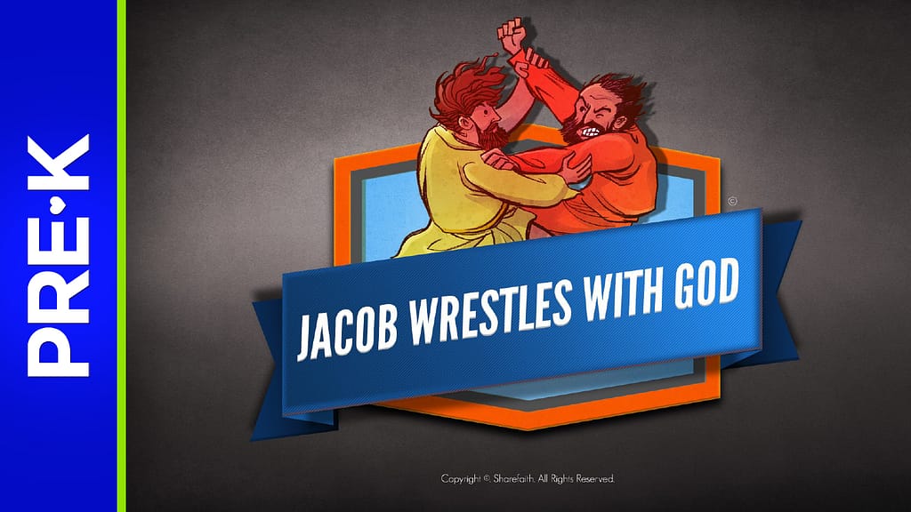 Genesis 32 Jacob Wrestles with God Preschool Bible Video