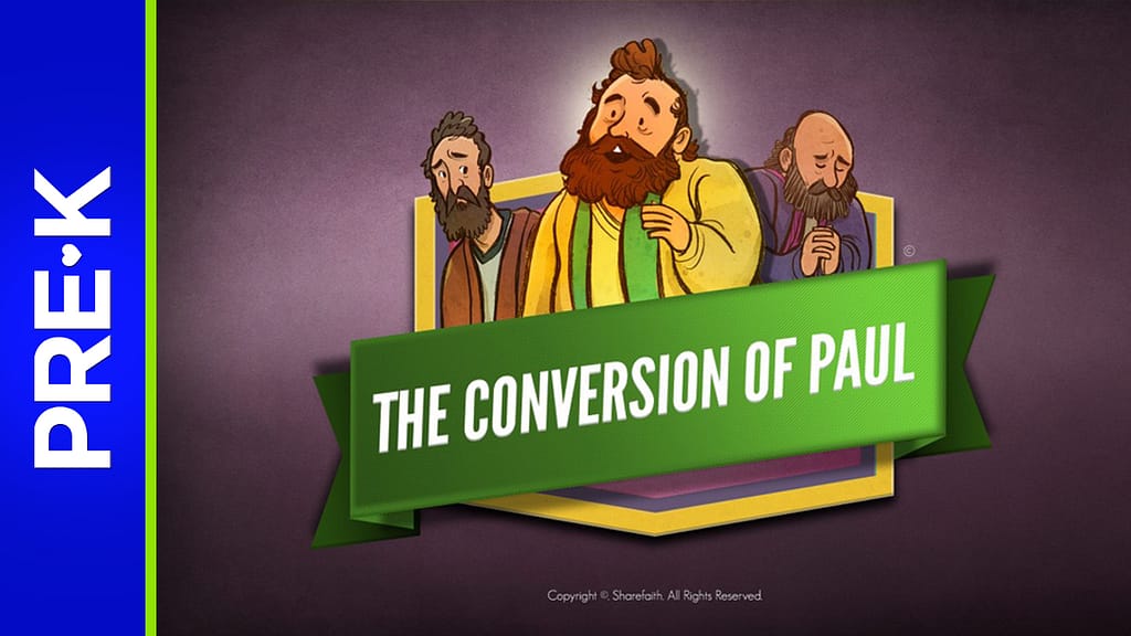 Acts 9 Paul's Conversion Preschool Bible Video