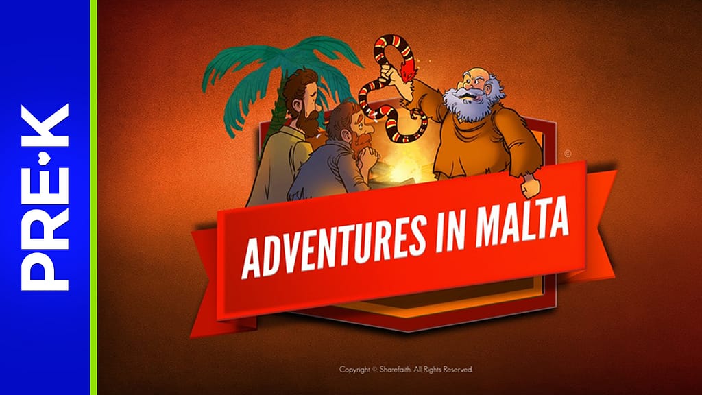 Acts 28 Adventures in Malta Preschool Bible Video