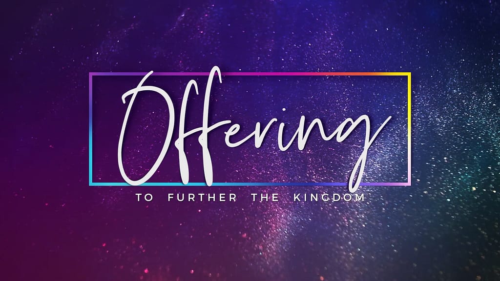 Tithes & Offerings Shimmer Church Motion Graphics