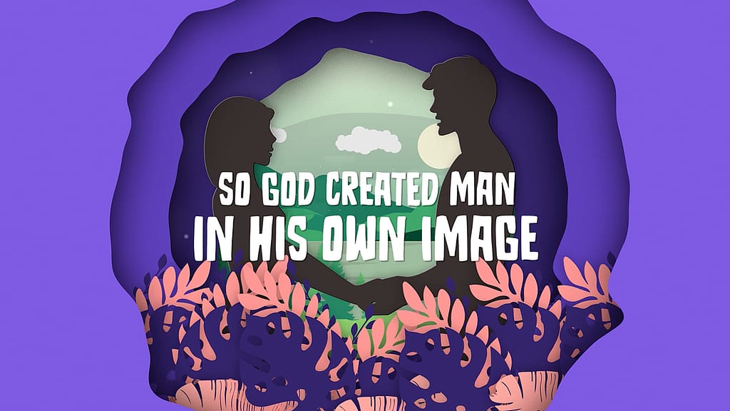God Created Man Worship Video For Kids