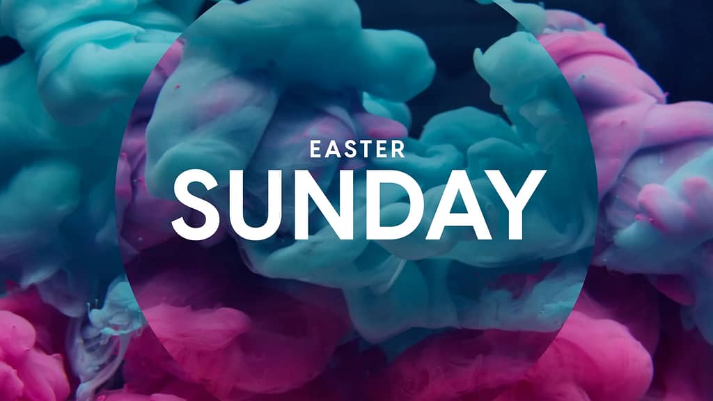 Easter Sunday Colormix Church Motion Graphics