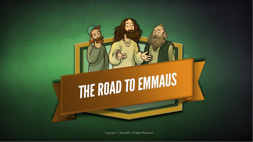 Luke 24 Road to Emmaus Kids Bible Stories