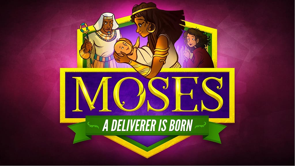 Exodus 2 Baby Moses Kids Bible Story