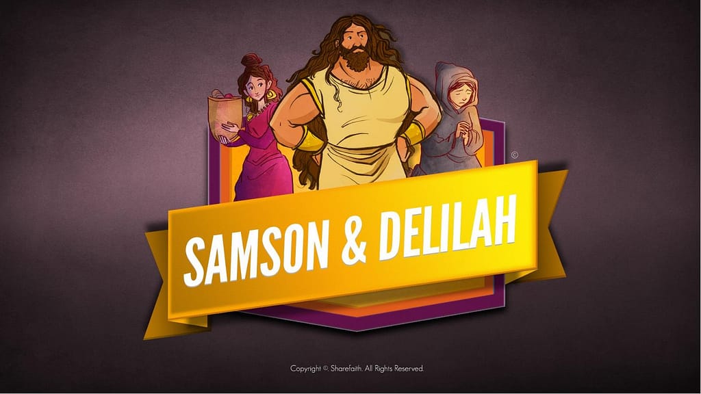 Samson and Delilah Kids Bible Stories
