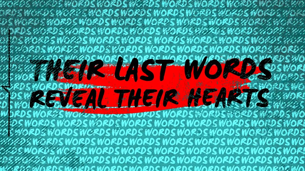 Final Words: Series Trailer