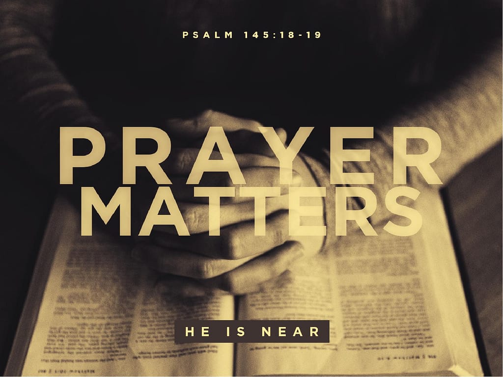 Scripture On Praying Sermon PowerPoint