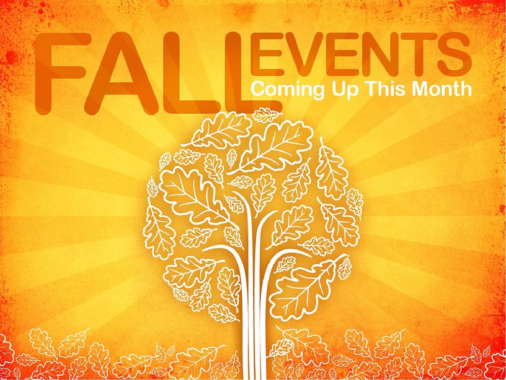 Fall Events PowerPoint