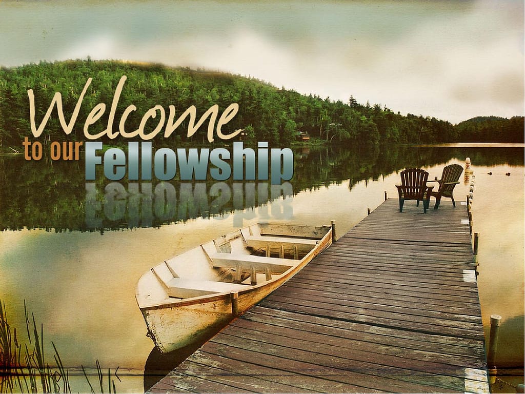 Welcome with Dock and Boat