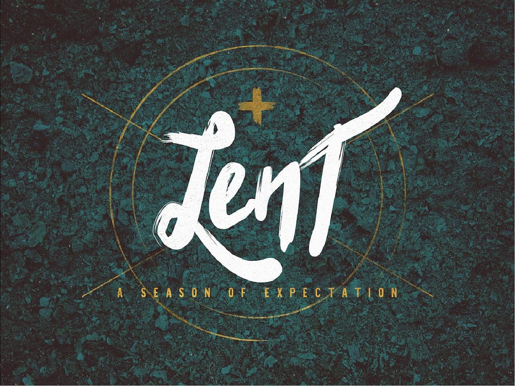 Lent and Expectation Christian Sermon PowerPoint