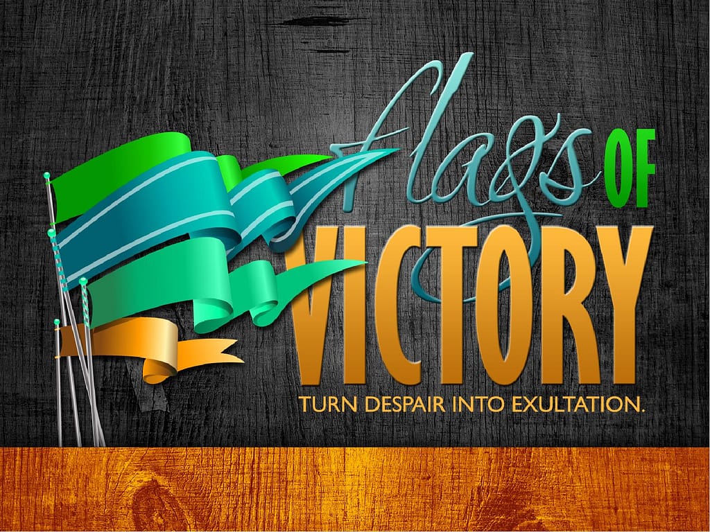 Flags of Victory PowerPoint Template