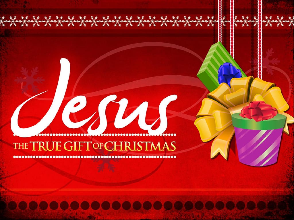 Jesus Christmas Gift PowerPoint Sermon