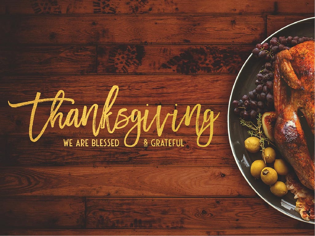Prayer for Thanksgiving Church PowerPoint