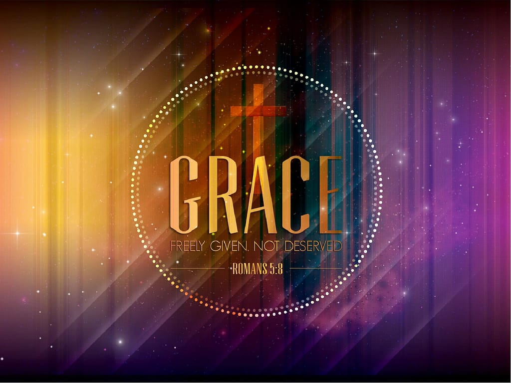 Grace Freely Given Sermon PowerPoint Template