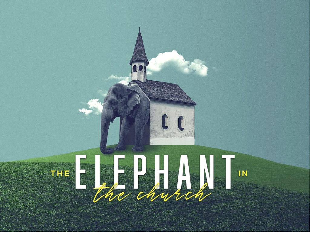 The Elephant In The Church Sermon Graphic