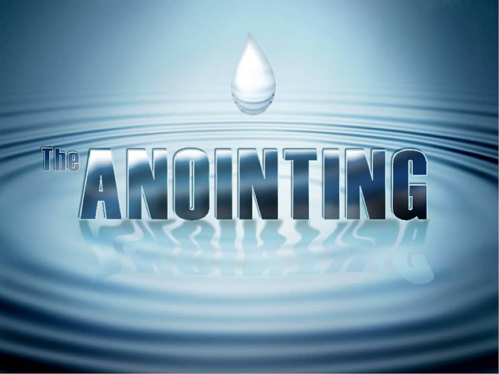 The Anointing with Water