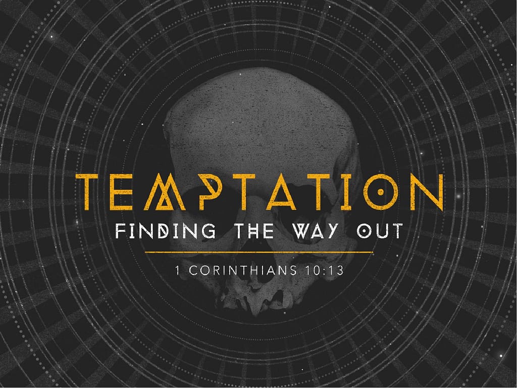 Temptation Finding the Way Out Ministry PowerPoint