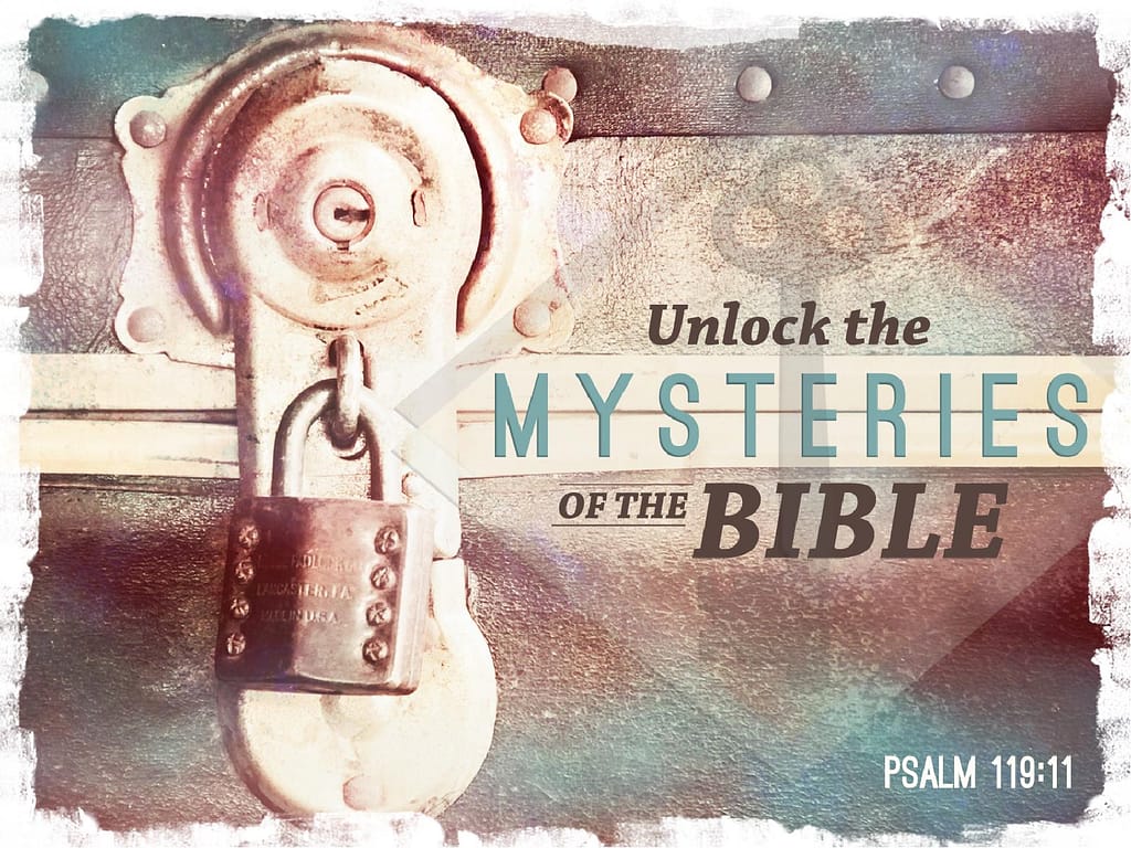 Mysteries of the Bible PowerPoint Sermon