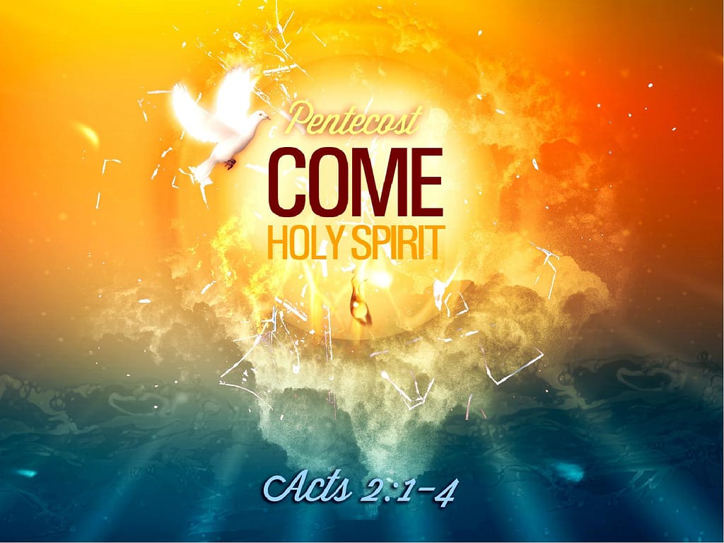 Pentecost Come Holy Spirit Christian PowerPoint