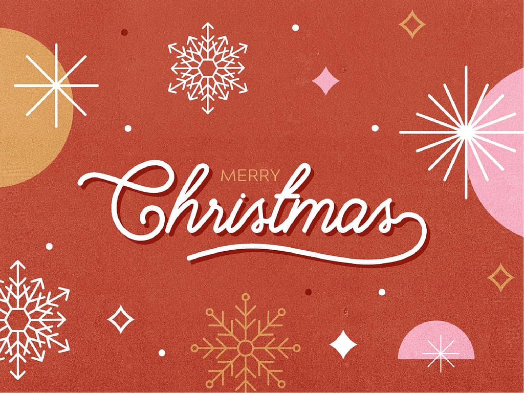Merry Christmas Church Title Graphics
