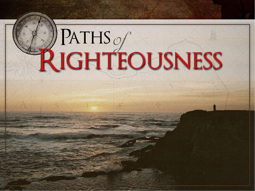 Paths of Righteousness with Compass