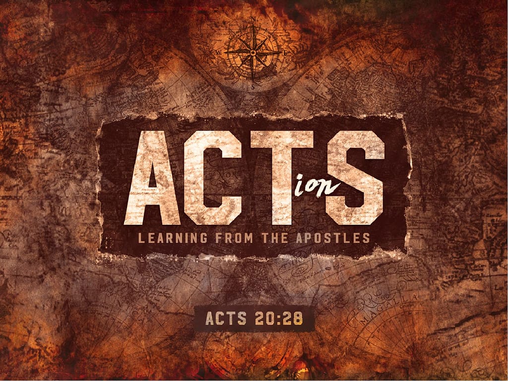 Acts Of The Apostles Sermon PowerPoint