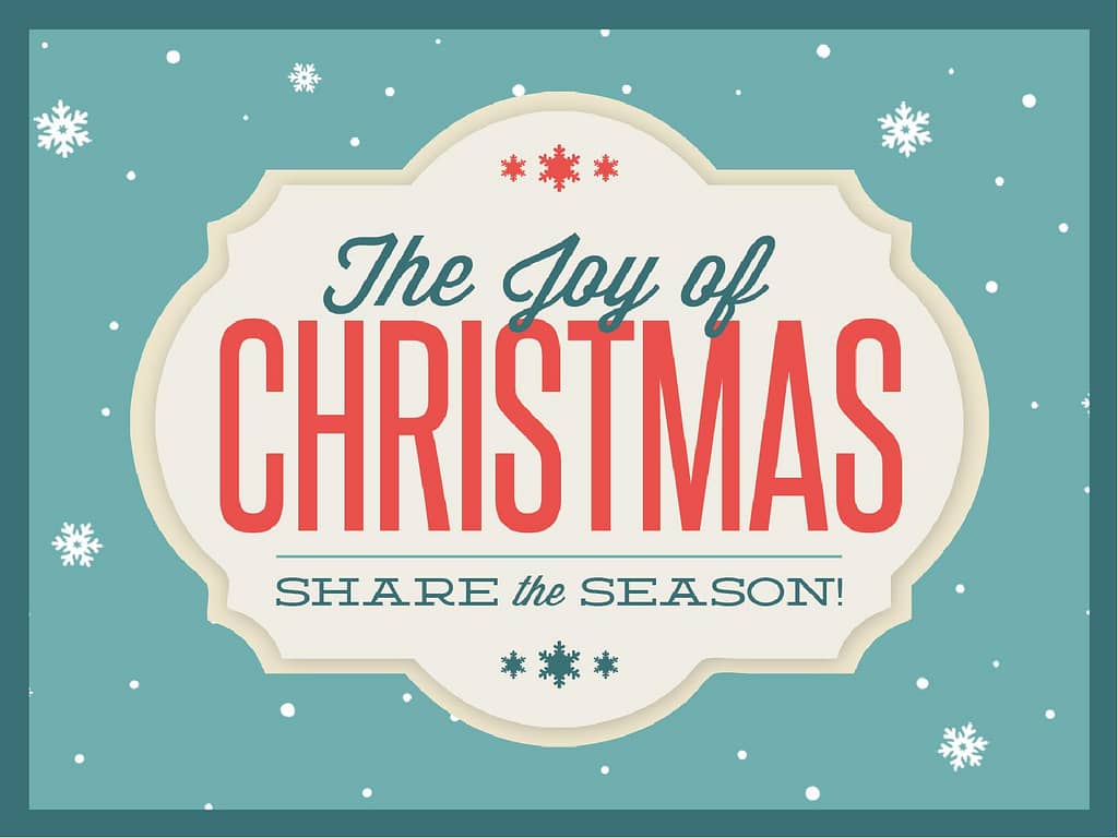 The Joy of Christmas Ministry PowerPoint