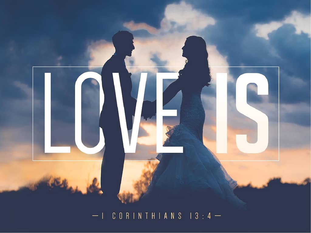 Love Is Bible Verse Sermon PowerPoint