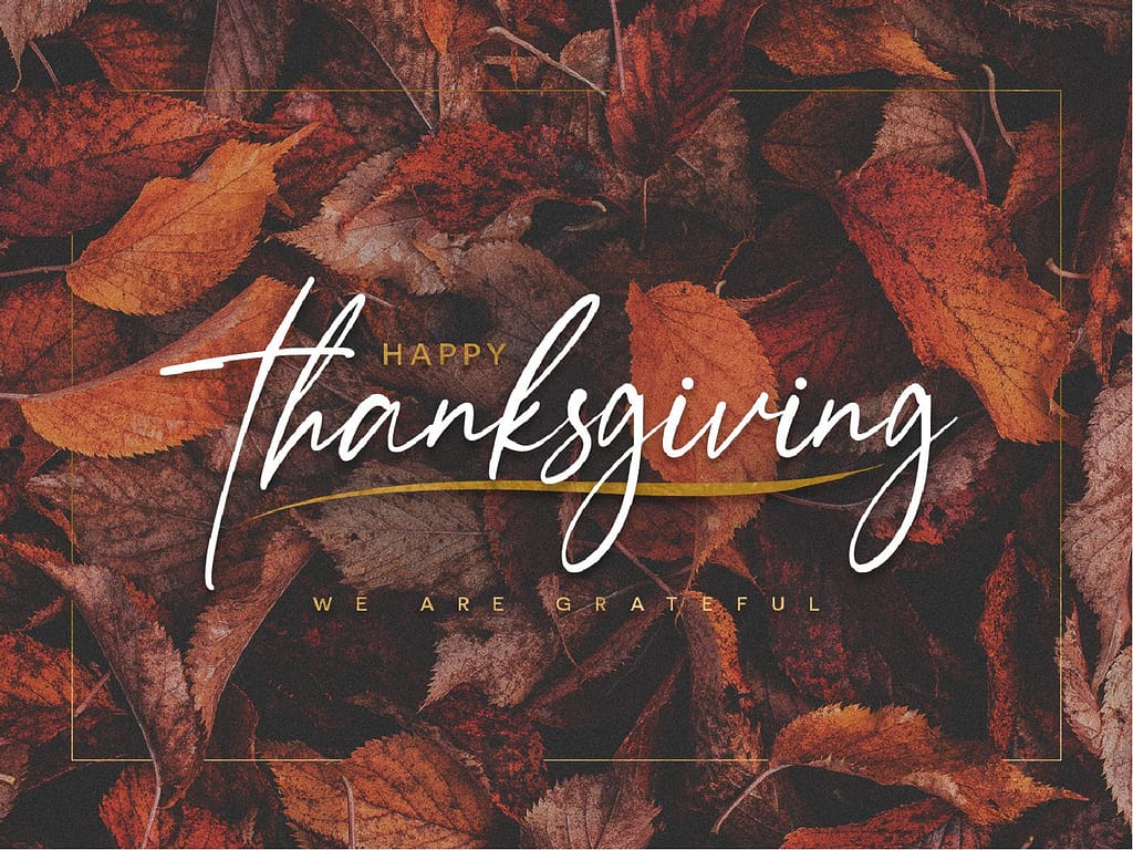 Thanksgiving Grateful Church PowerPoint