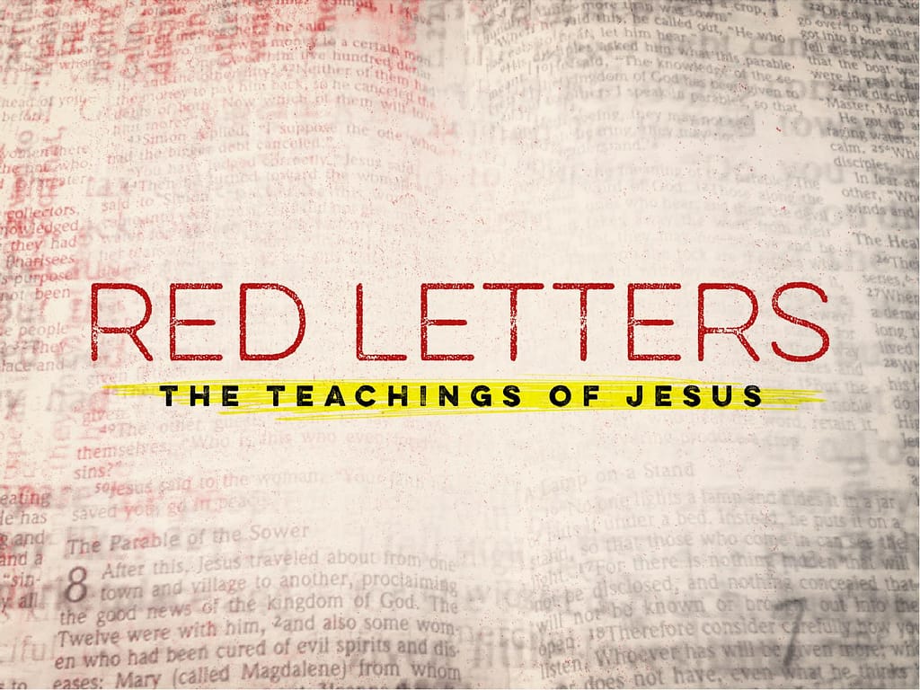 Red Letters Religious PowerPoint