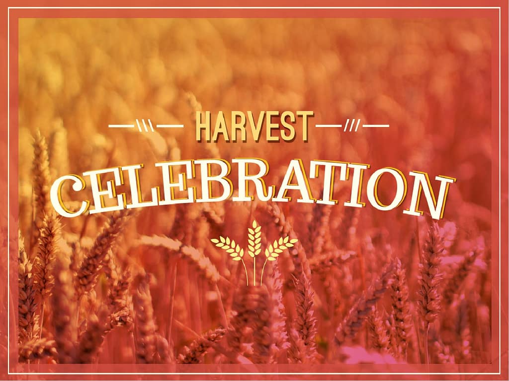 Church Harvest Celebration PowerPoint