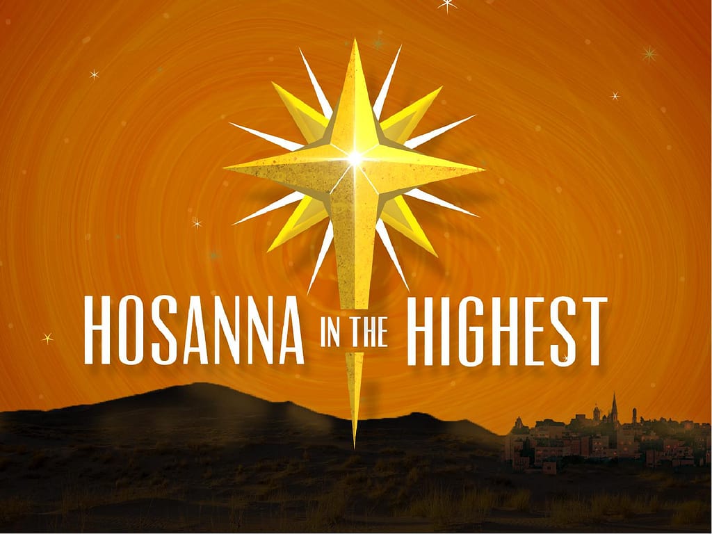 Hosanna In the Highest Religious PowerPoint
