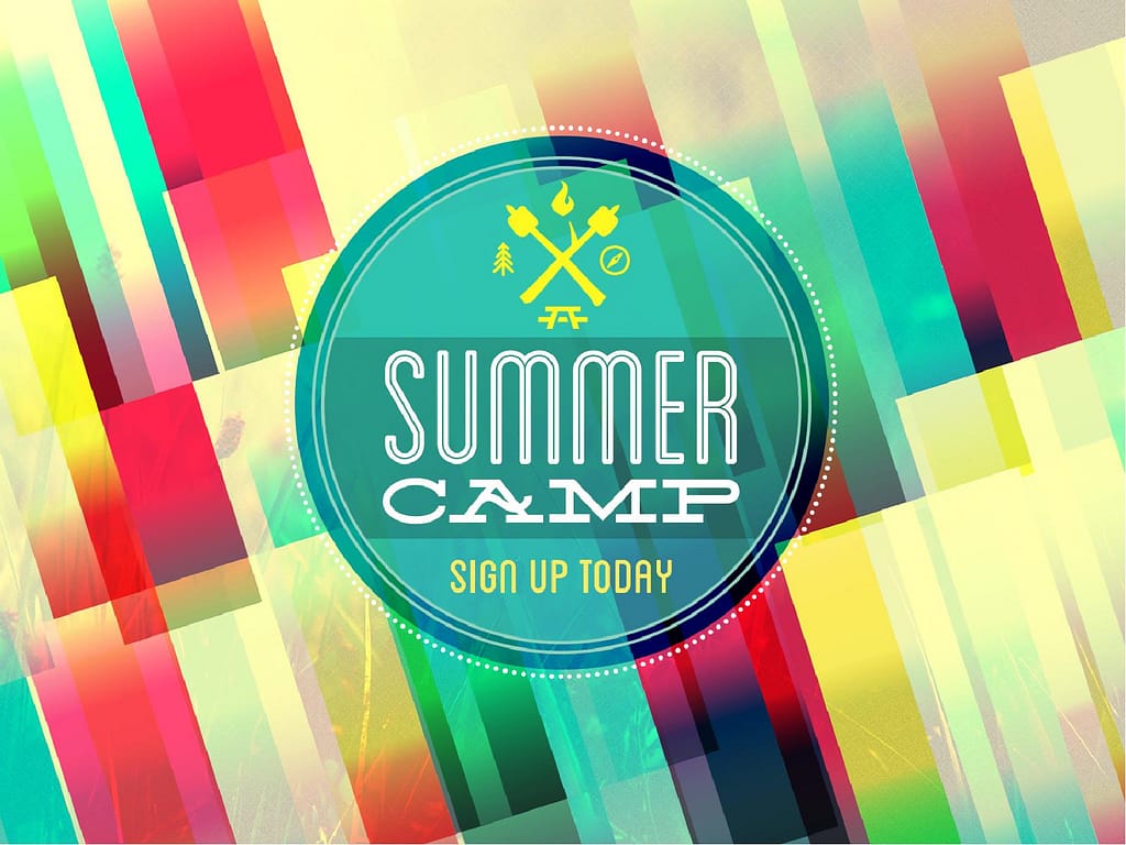 Bible Summer Camp Church PowerPoints Announcements