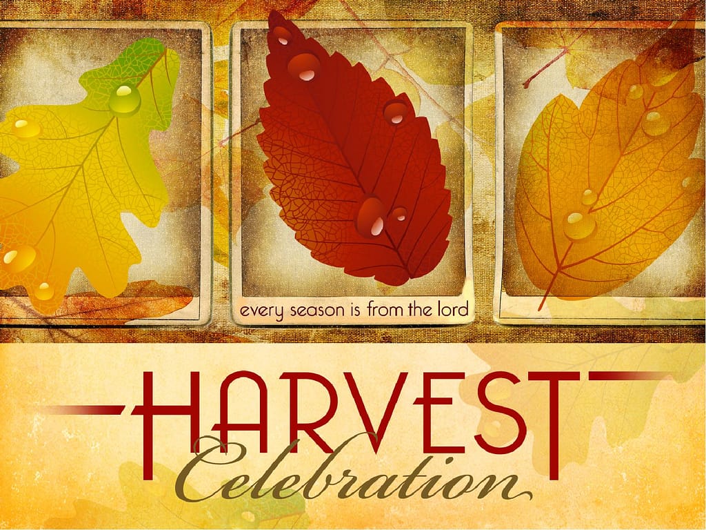 Harvest Celebration PowerPoint