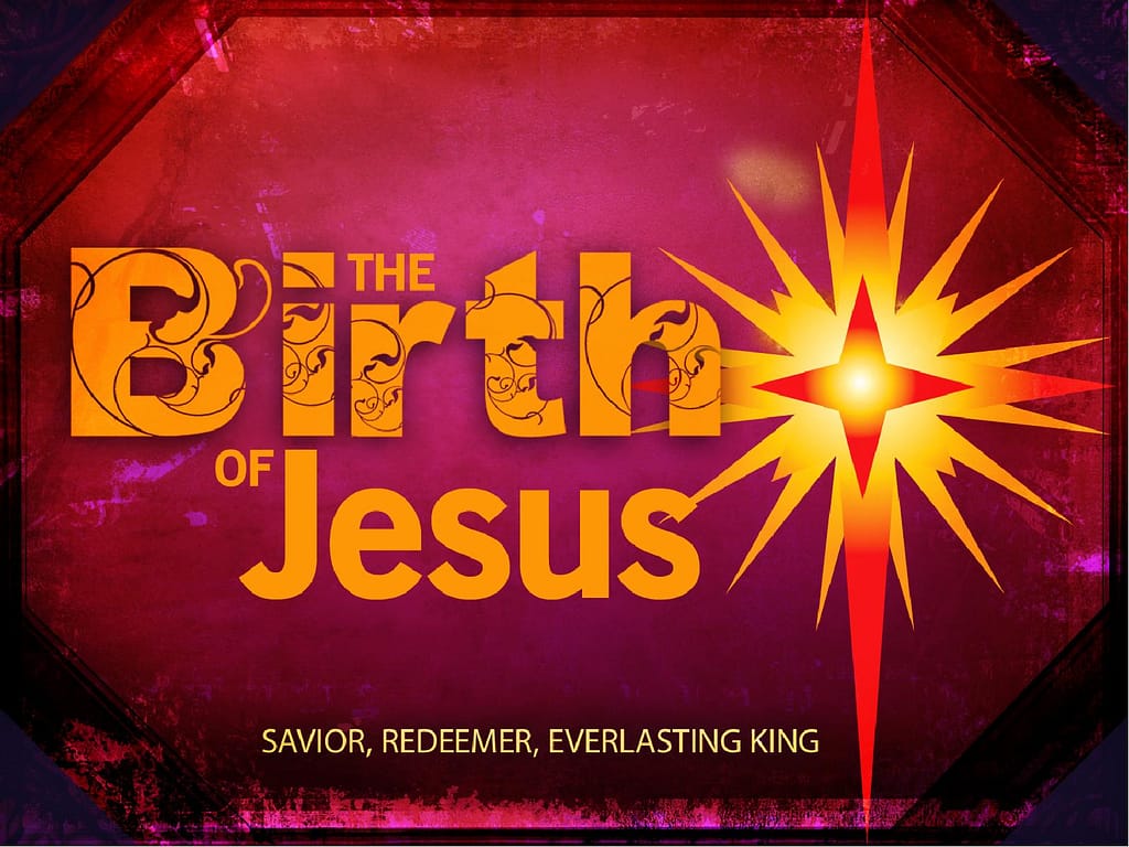 The Birth of Jesus PowerPoint Template