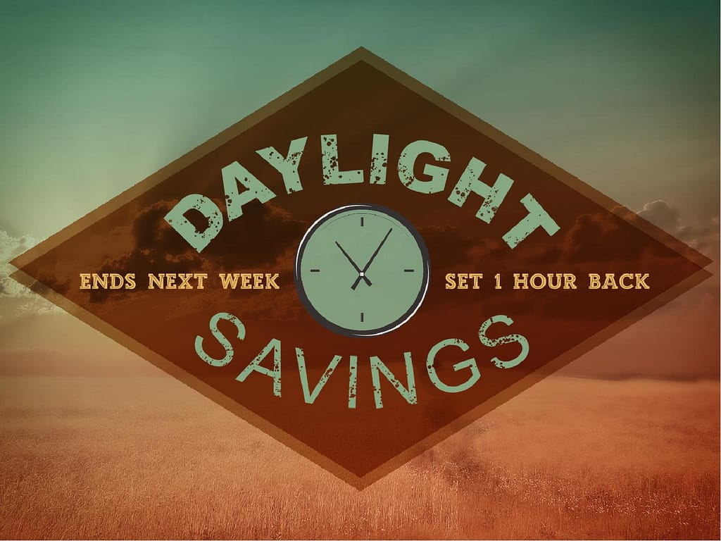 Daylight Savings Church Graphics