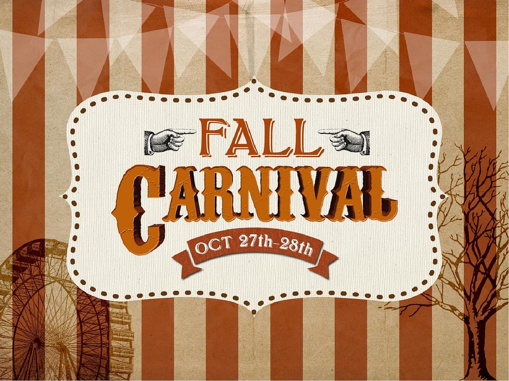 Fall Carnival Church PowerPoint
