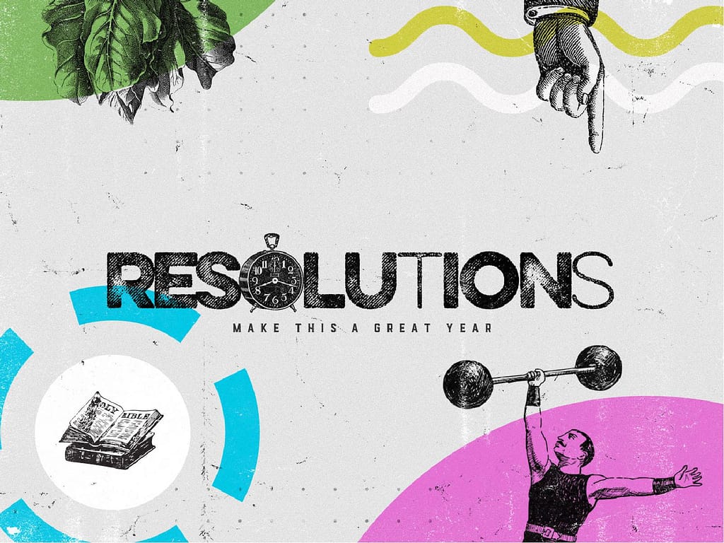 Resolutions Great Year Church PowerPoint