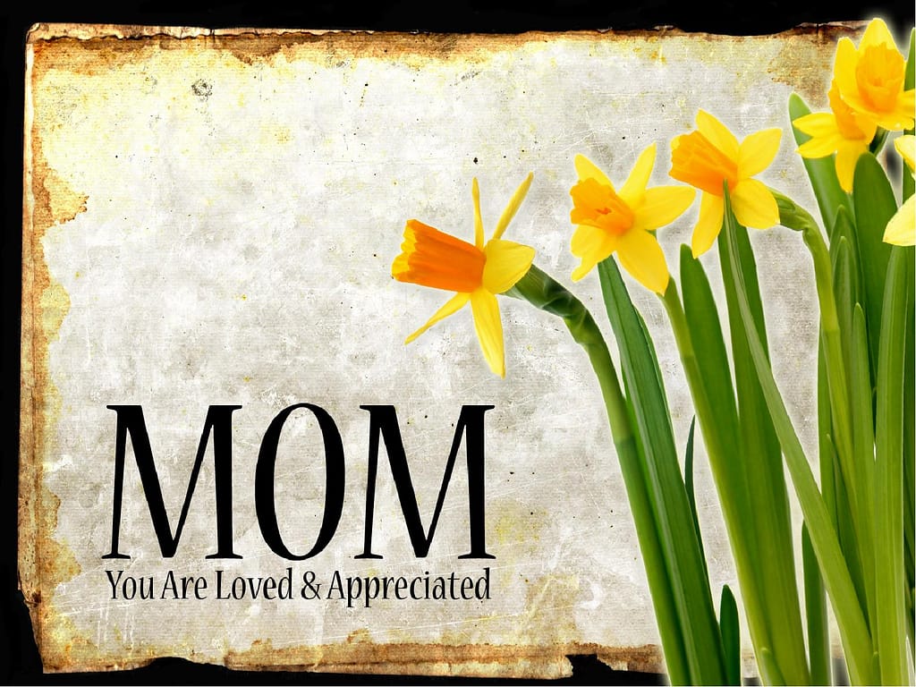 I love you Mom Mothers Day PowerPoint