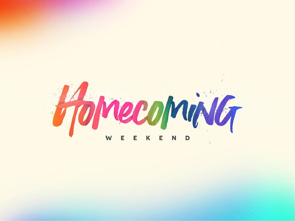 Homecoming Weekend Church PowerPoint