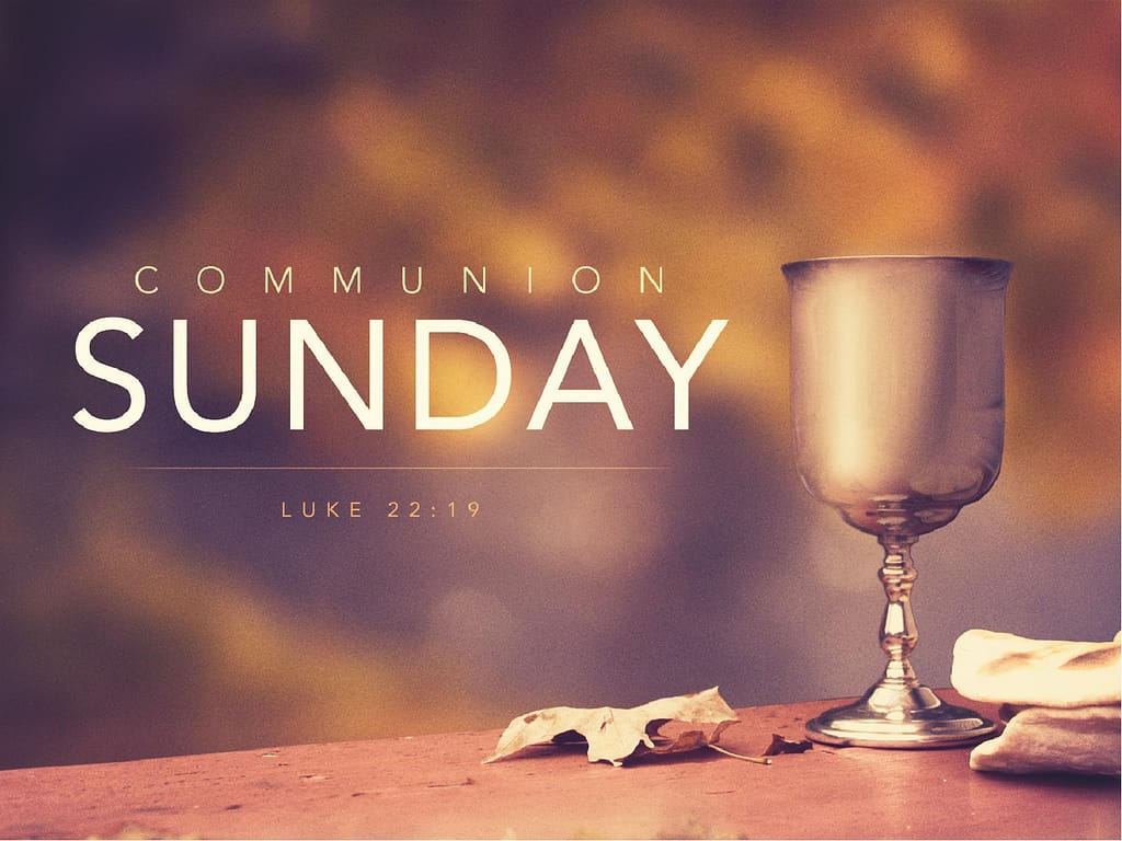Communion Sunday Religious PowerPoint