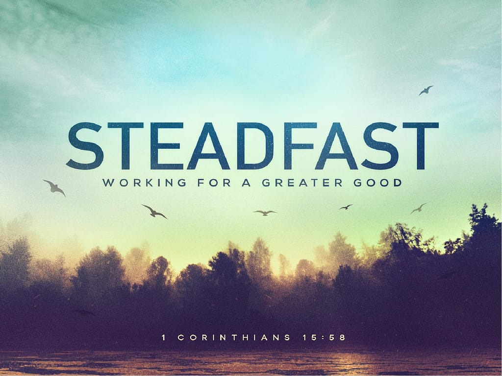 Steadfast Love of the Lord PowerPoint Template
