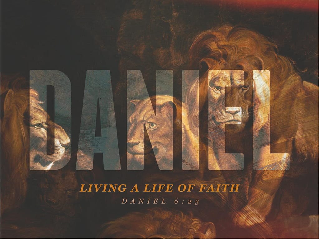 Book Of Daniel Lion's Den Sermon Graphic