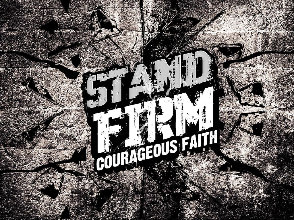 Stand Firm Religious PowerPoint