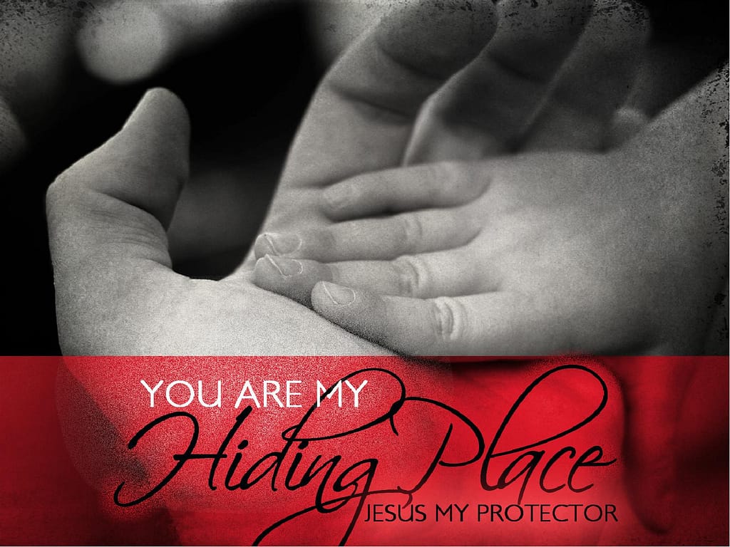 You Are My Hiding Place PowerPoint Template