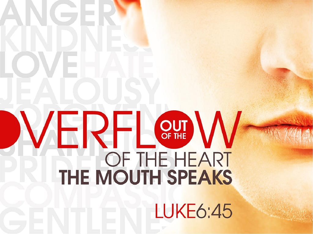 Overflow of the Heart Christian PowerPoint