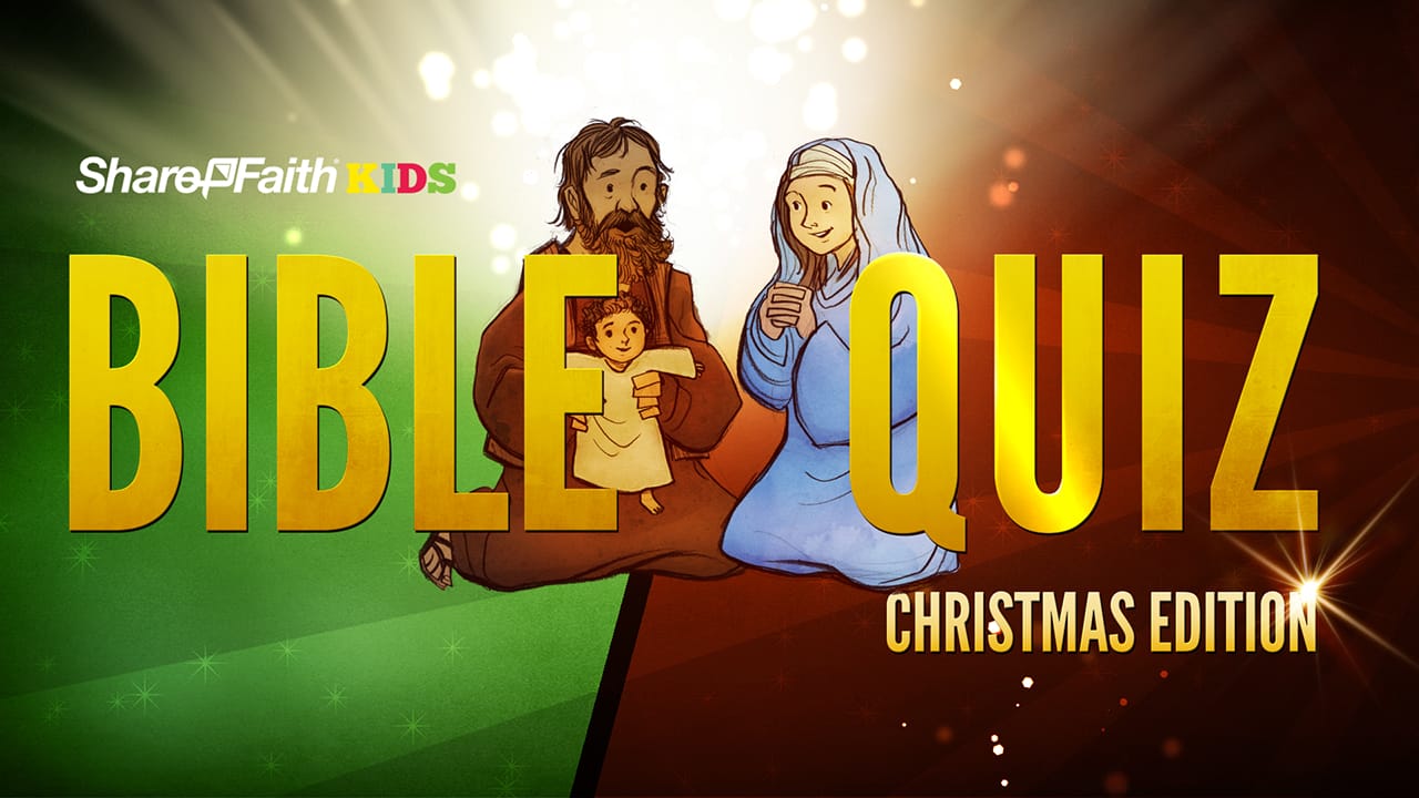 Christmas Sunday School Bible Quiz For Kids