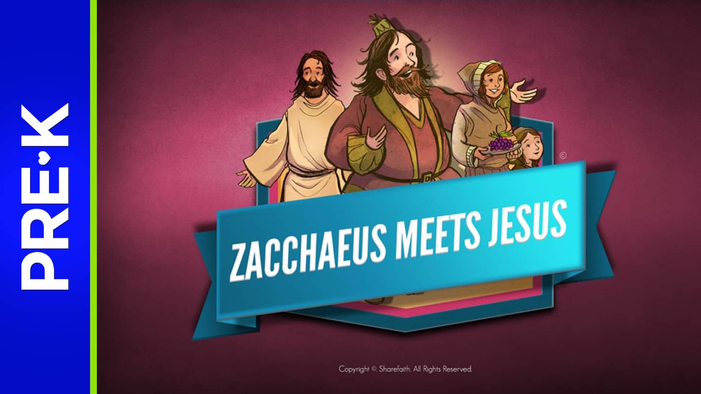 Luke 19 The Story of Zacchaeus Preschool Bible Video